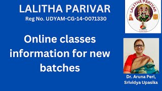 Discover Spiritual Wisdom Through Virtual Classes  Dr Aruna Peri [upl. by Raamaj]