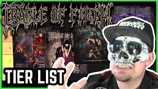 CRADLE OF FILTH Albums RANKED Best To WORST [upl. by Siloum390]