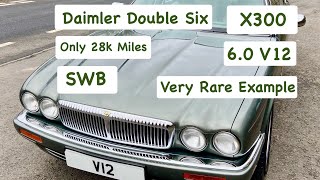 Daimler Double Six 60 V12 X300  Very Low Miles 28k  The Malton Motor Company [upl. by Ezana507]