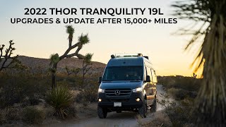 2022 Thor Tranquility 19L 4x4 Sprinter Van Tour  Ugrades and Update after 15000 miles [upl. by Ennad582]