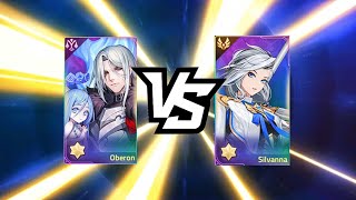 Oberon vs Silvanna  Whos better 🤔  Mobile Legends Adventure [upl. by Genni]