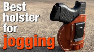 Best leather holster for running with a Glock 43 [upl. by Ayotak]