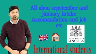 All about September and January intake Accommodationjob International student [upl. by Enayr892]