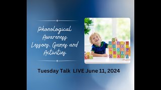 Phonological Awareness PreK to Kinder [upl. by Cybill824]