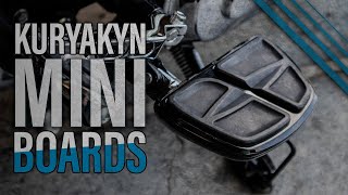 Installing Kuryakyn Kinetic Mini Boards on my HarleyDavidson [upl. by Erma]