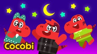 Its Time for Bed Help theTRex Siblings Sleep  Kids Cartoon for Good Habits  Cocobi Games [upl. by Bohi]