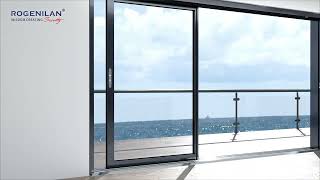 Aluminium alloy sliding door installation video [upl. by Uah]