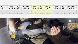 Beck  Loser  Bass Cover  Tabs [upl. by Amikehs449]