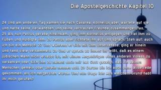 Die Apostelgeschichte Kapitel 10 [upl. by Issi]