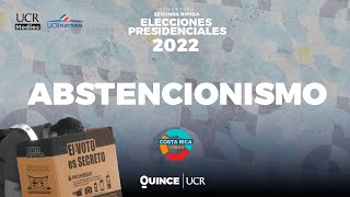 Elecciones Nacionales 2022  Segunda ronda Abstencionismo [upl. by Lectra290]