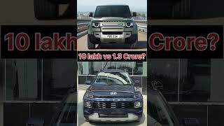 Range Rover Defender vs Hyundai Exter  Front Looks  Best SUV in India under 10 lakh [upl. by Hartzell985]