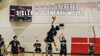 Sisler vs General Wolfe  SET 2 Sisler 25  General 10 Nov 14  Sisler [upl. by Eignat]