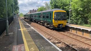 Chilworth station Passing GWR Class 165 DMU May 24 2024 [upl. by Christean]