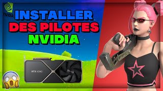 COMMENT INSTALLER OU METTRE A JOUR LES PILOTES NVIDIA [upl. by Yesnikcm]