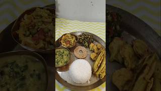 Thali short youtubeshorts vegthali thali hemapattilavlogs [upl. by Enelaj]