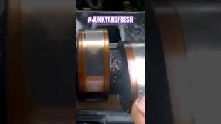 Chewed up camshaft in a HEMI 57junkyardfresh [upl. by Htebi]