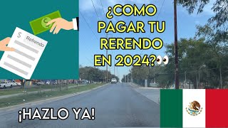 Cómo pagar REFRENDO 2024 [upl. by Arrais]