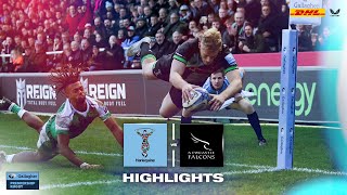 Premiership Rugby Highlights World Cup stars return as Harlequins put on a show v Newcastle Falcons [upl. by Brad]