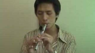 Circular Breathing on Tin Whistle ★hataoquotティン・ホイッスルで循環呼吸quot [upl. by Enyad567]