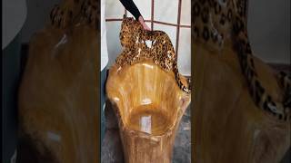 Wooden tiger chair wood woodmade furniture [upl. by Lirrehs]