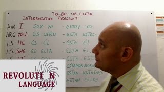 Verbo to be presente interrogativo  Verb to be interrogative present [upl. by Ydroj]