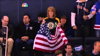 Sweet Caroline played at MSG DevilsRangers 4212013 [upl. by Ettenor]