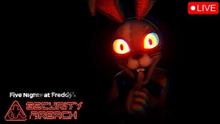 🔴 LIVE Lets Rock N Roll with Freddy Fazbear  FNAF Security Breach [upl. by Eicirtap]