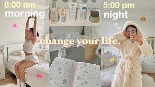 why u need to stay consistent ⭐️ 8am morning routine to 5pm night routine aesthetic productive vlog [upl. by Eustacia]