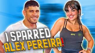 Alex Pereira teaches me how to fight amp reveals secret leg check technique  UFC 307 [upl. by Neelasor]