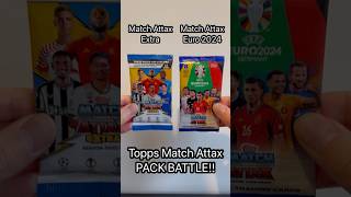 Topps Match Attax Euro 2024 pack opening battle [upl. by Ylera]