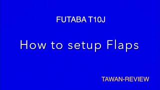 How to setup flaps on RC plane [upl. by Biagio]