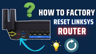 how to factory reset linksys router [upl. by Evie]