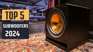 Best Subwoofers 2024  Top 5 Picks [upl. by Aniratak]