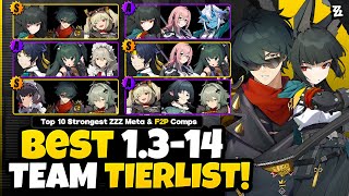 ZZZ 1314 TEAMCOMP TIERLIST UPDATED  Top 10 Meta Teams amp F2P Builds [upl. by Nazar]