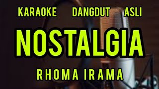 karaoke dangdut asli NOSTALGIA Rhoma irama [upl. by Fanchan]