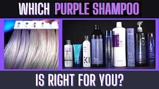 Which PURPLE SHAMPOO is RIGHT for YOU   TESTING PURPLE SHAMPOO [upl. by Miharba]