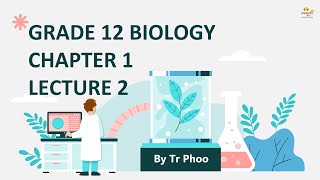 Grade 12 BIO  CHAPTER 1 LECTURE 2 [upl. by Parette387]