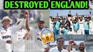 Pakistan Destroy English team in Rawalpindi Cricket Stadium in 2nd Test Match  pak vs ENG [upl. by Ledairam]