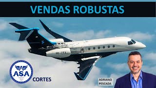 EMBRAER BONS NEGÓCIOS NA COMERCIAL E EXECUTIVA [upl. by Ydissahc]