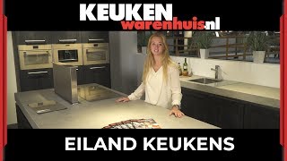 Eiland Keukens Inspiratie Voorbeelden en uitleg door Keukenwarenhuisnl [upl. by Blain588]