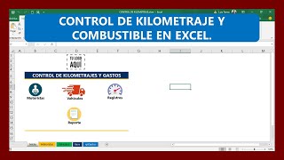 👉DESCARGA GRATIS Control de Kilometraje y Combustible en EXCEL  KILOMETRAJE Y COMBUSTIBLE [upl. by Hofmann]