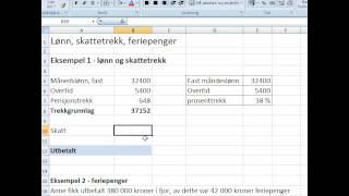 lønn skatt feriepenger  økonomikapittelet 1PY [upl. by Lomax]
