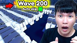 1000 BASIC SPEAKERMAN vs ENDLESS MODE DI TOILET TOWER DEFENSE ROBLOX [upl. by Enytsirhc223]