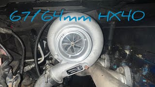 67mm HX40 On a Common Rail 59 Cummins [upl. by Simonne]