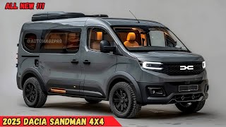 2025 Dacia Sandman 4x4 Conquer Any Terrain in Style Without Breaking the Bank [upl. by Willett]