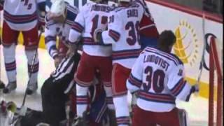 Henrik Lundqvist lays the smackdown on Max Pacioretty [upl. by Dhu]