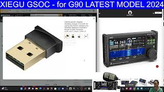 XIEGU GSOC  for G90 BLUETOOTH  FLRIG [upl. by Nona]