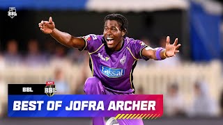 The Best Of Jofra Archer In The BBL [upl. by Nyrem201]