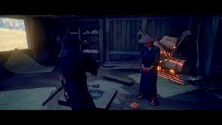 Ghost of Tsushima  No Commentary Gameplay Part 18 Komatsu forge and Empty baskets [upl. by Photina933]