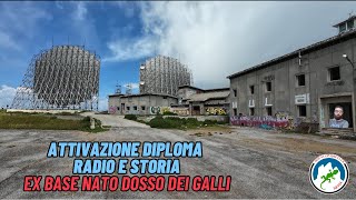 RadioamatoriAttivazione DRES LO035 Dosso dei Galli Mountain Qrp Club [upl. by Felicle747]